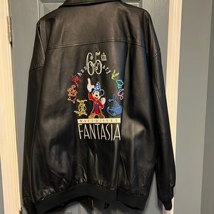 Collector Disney Fantasia Leather jacket. Only 600 made very rare.
